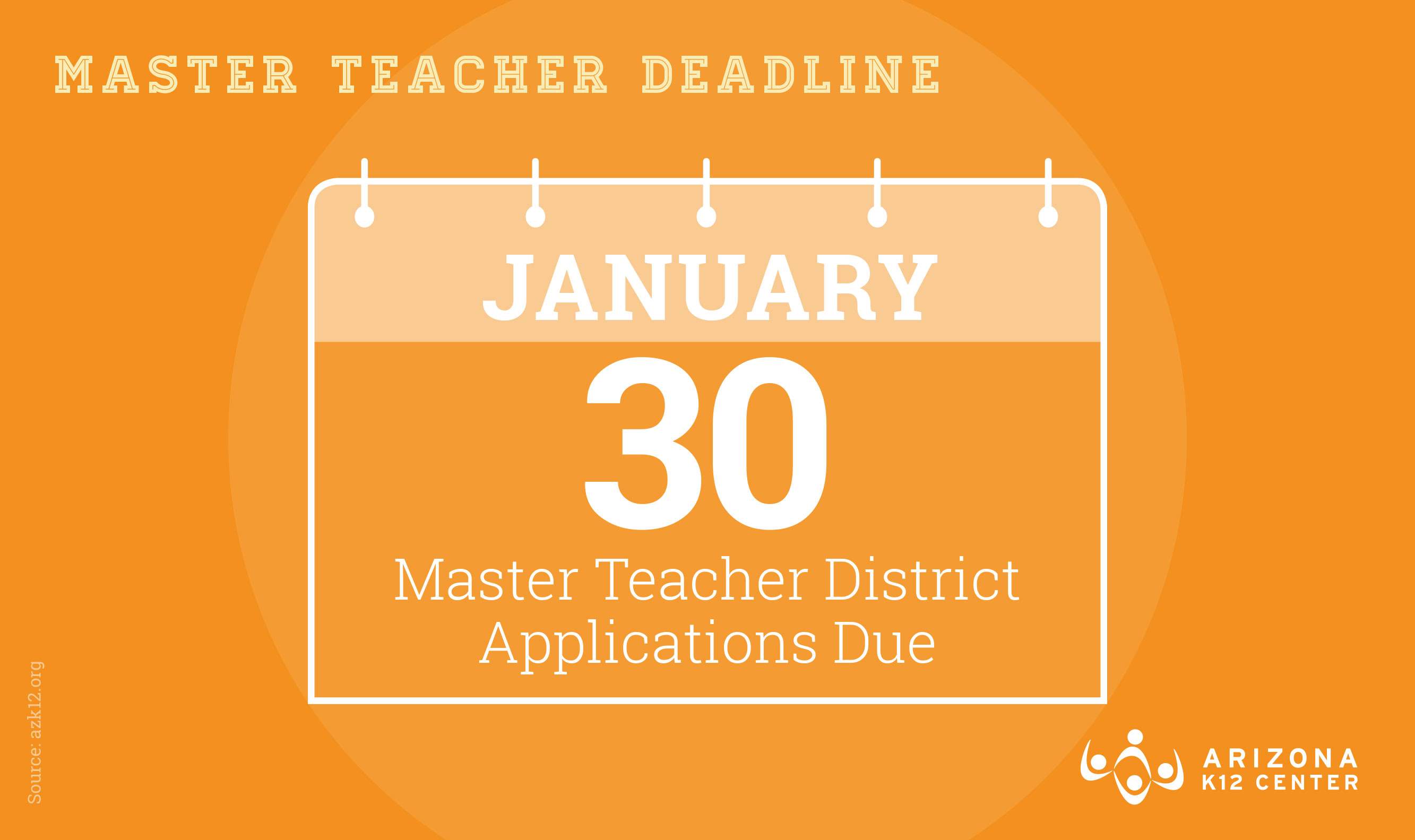 Master Teacher Applications are Due Soon – Don’t Miss the Date!