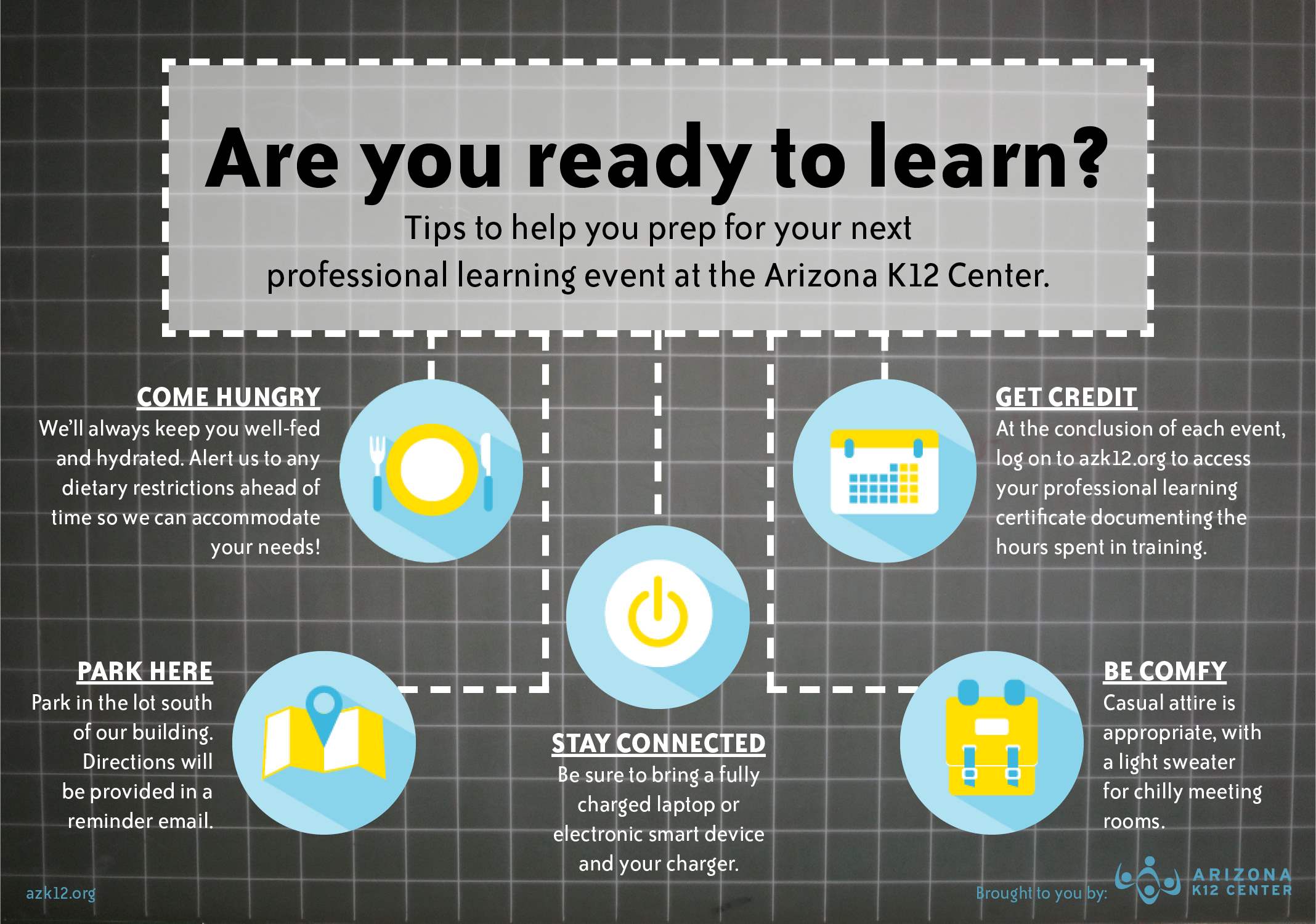 Tips for Learning with the Arizona K12 Center